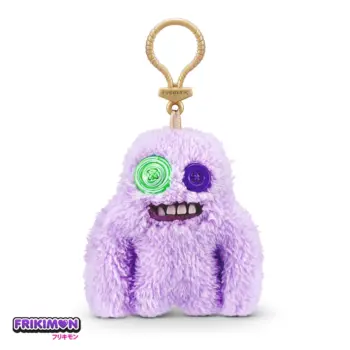 peluche colgante fuggler morado