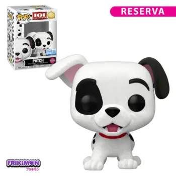 reserva funko pop patch 1684 flocked 101 dalmatas disney exc