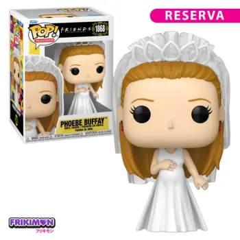 reserva funko pop phoebe buffay vestido de novia 1868 friends