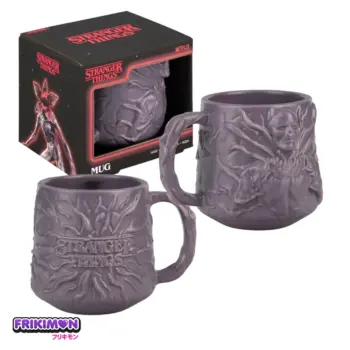 taza esculpida stranger things vecna
