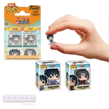 Funko Bitty Pop 2 pack Sasuke Uchiha e Itachi Uchiha Naruto Shippuden
