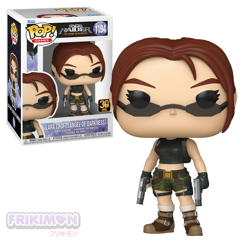 Funko POP Lara Croft Angel of Darkness Tomb Raider 30 aniversario
