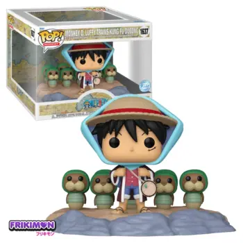 Funko POP Moment Monkey Luffy Trains Kung Fu Dugong 1637 One Piece EXC