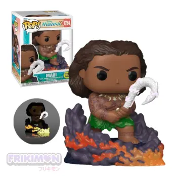 Funko POP Premium Maui Glow Moana Vaiana 3 Disney