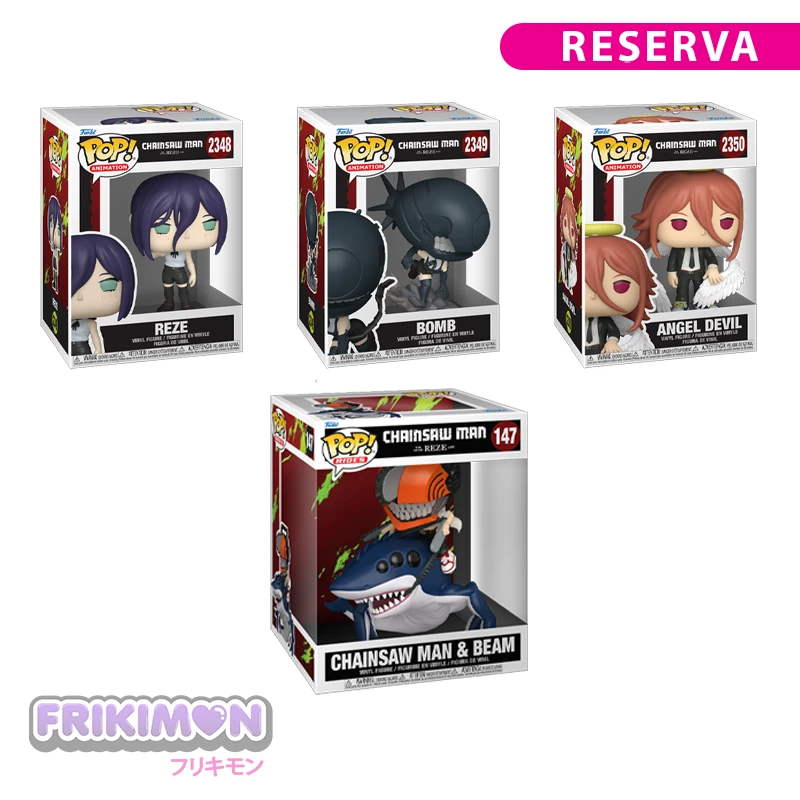 Reserva Pack Funko Pop Chainsaw Man Reze Reserva Pack Funko Pop Chainsaw Man Reze