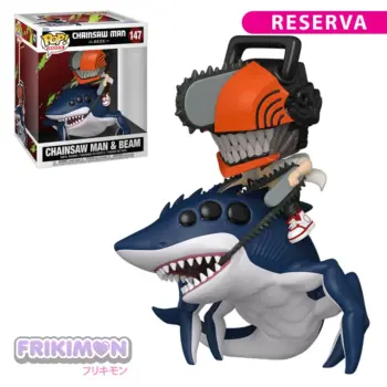 Reserva Rides Funko Pop Chainsaw Man y Beam 147 Chainsaw Man Reze