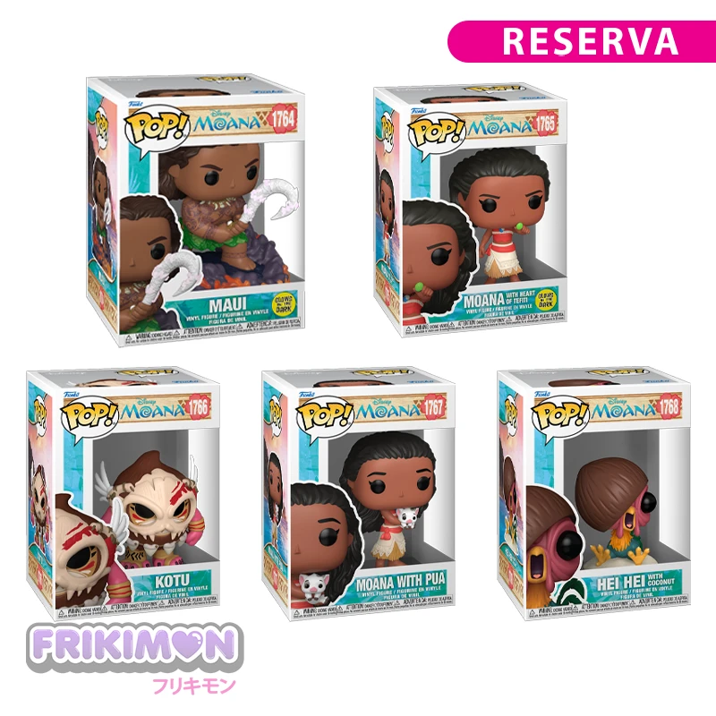 Reserva pack funko pop moana vaiana 3 disney Reserva pack funko pop moana vaiana 3 disney