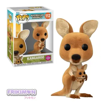 funko pop canguro australia kangaroo flocked 112 australian animals