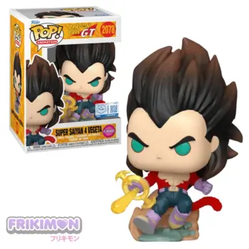 funko pop super saiyan 4 vegeta flocked 2078 dragon ball gt EXC