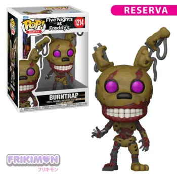 reserva funko pop burntrap 1214 five nights at freddys fnaf