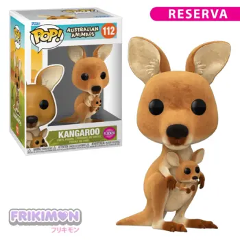reserva funko pop canguro flocked 112 australian animals