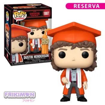reserva funko pop dustin henderson graduacion 1887 stranger things