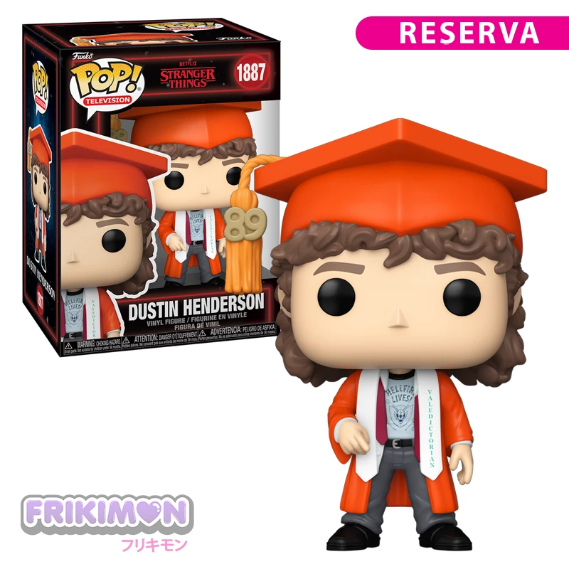 reserva funko pop dustin henderson graduacion 1887 stranger things reserva funko pop dustin henderson graduacion 1887 stranger things