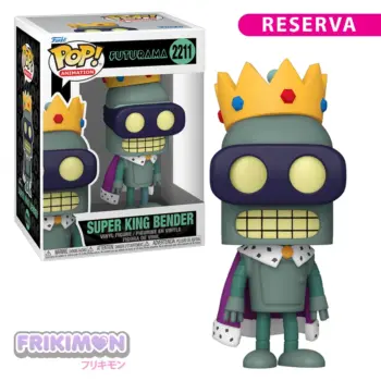reserva funko pop super king bender 2211 futurama