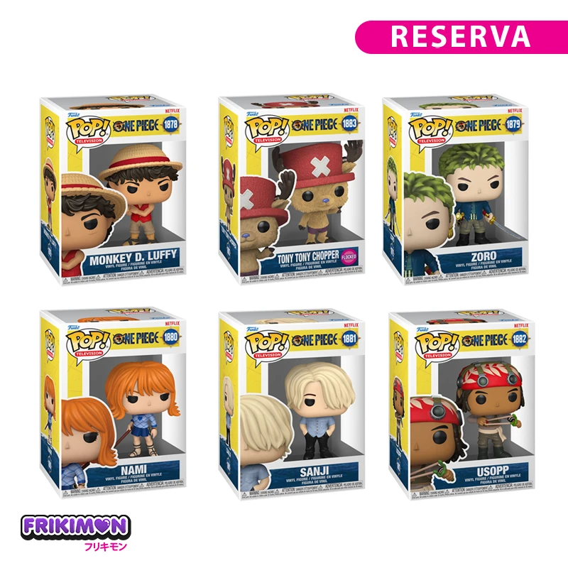 reserva pack funko pop one piece live action 2026