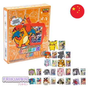 Charizard Card Holder Set Gift Box blind box Pokémon Chino