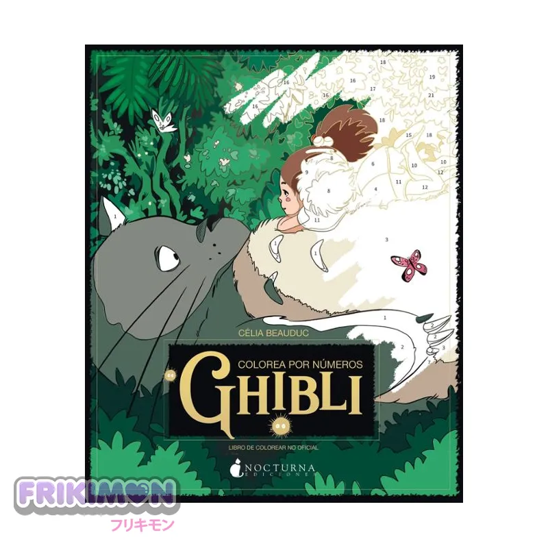 Colorea por números Studio Ghibli