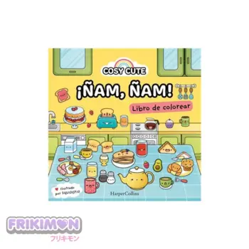 Cosy cute ñam ñam libro para colorear