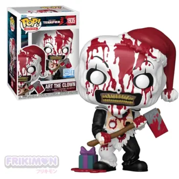Funko Pop Art the Clown with Axe Bloody 1935 Terrifier 3 EXC