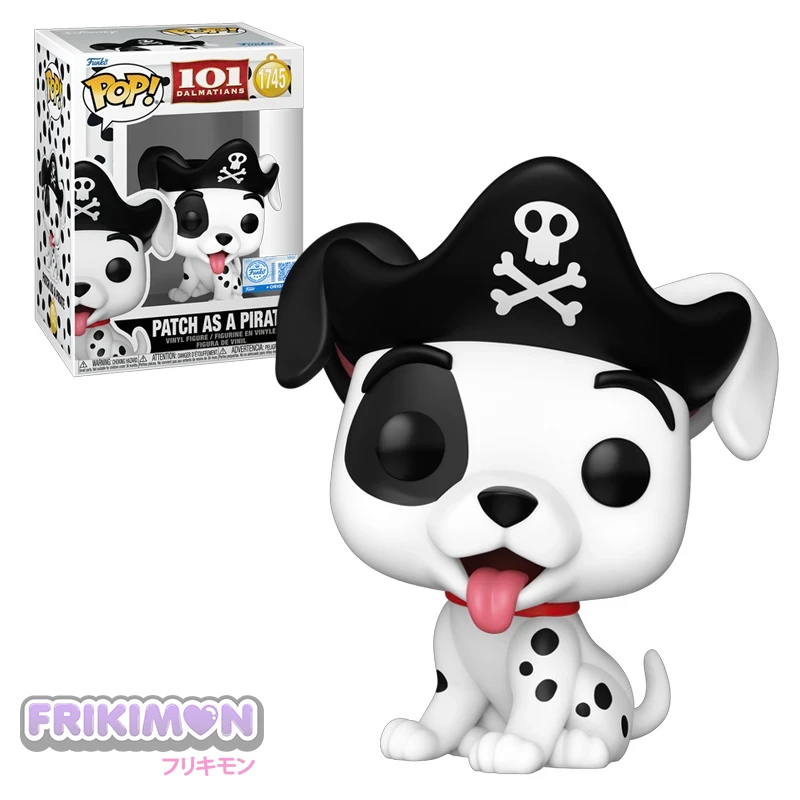 Funko Pop Patch as a Pirate 1745 101 Dalmatas EXC
