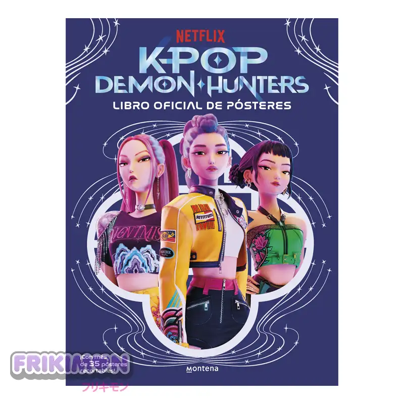 KPop Demon Hunters Libro oficial de pósteres