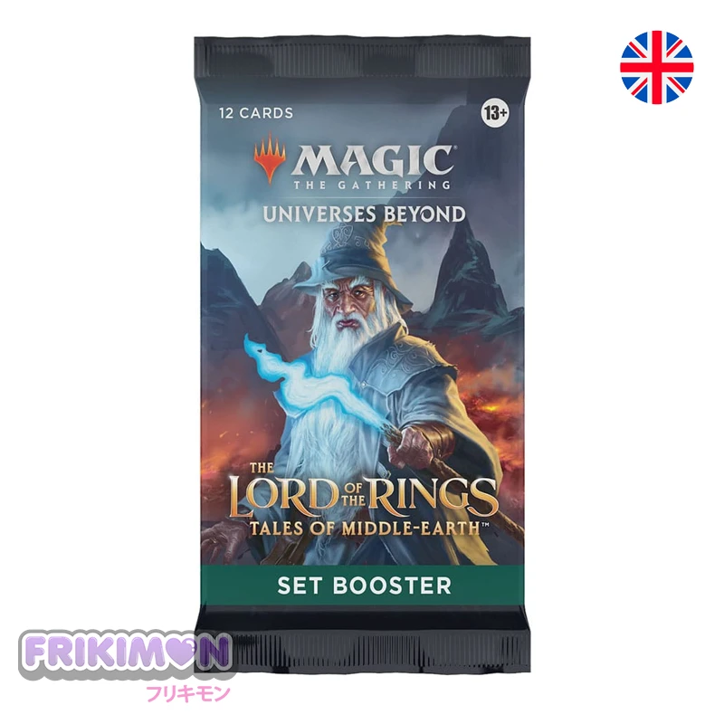 Magic the Gathering The Lord of the Rings Tales of Middle Earth set booster sobre ingles Magic the Gathering The Lord of the Rings Tales of Middle Earth set booster sobre ingles