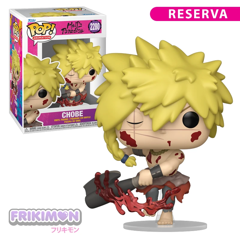 Reserva Funko Pop Chobe 2280 Hells paradise Jigokuraku Reserva Funko Pop Chobe 2280 Hells paradise Jigokuraku
