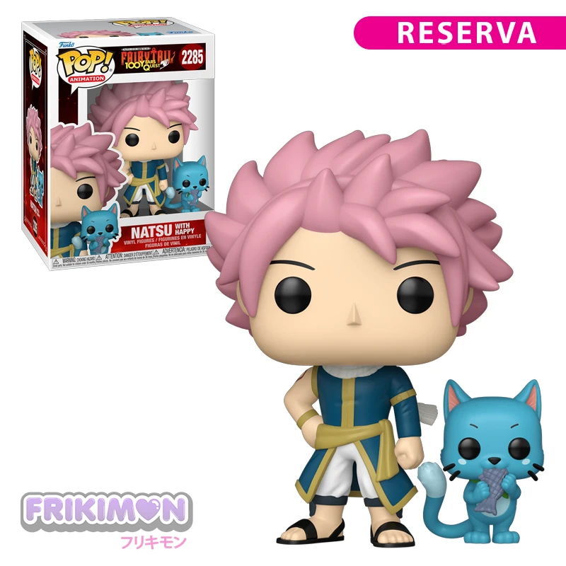 Reserva Funko Pop Natsu con Happy 2285 Fairy Tail 100 Years Quest