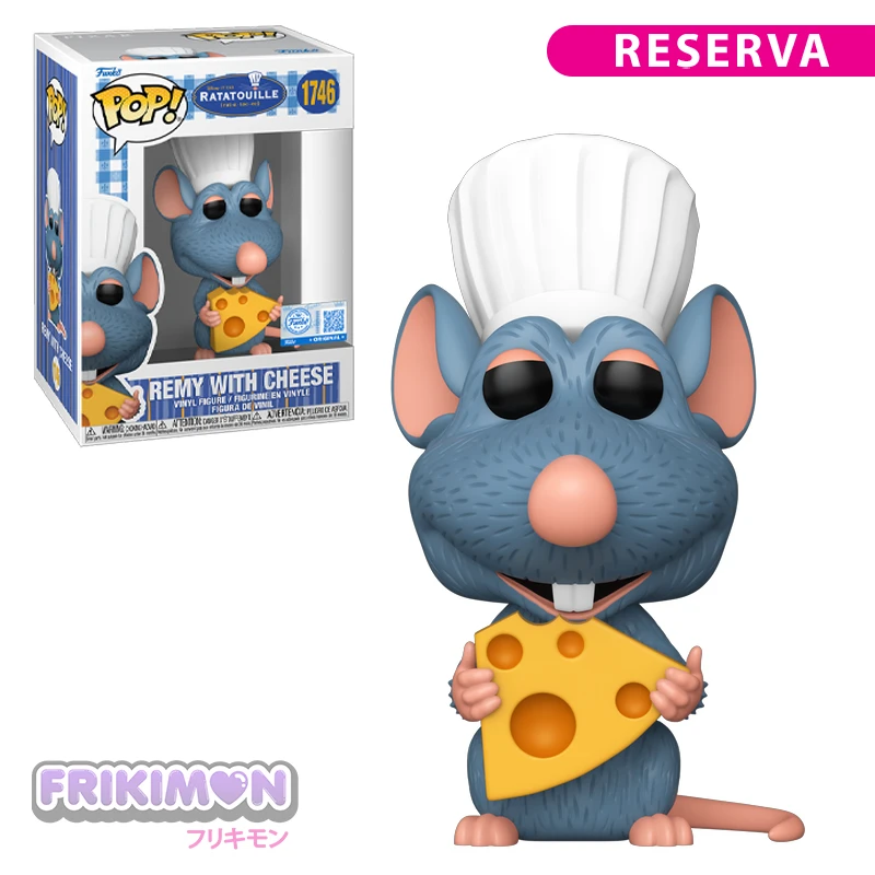 Reserva Funko Pop Remy con queso 1746 Ratatouille EXC