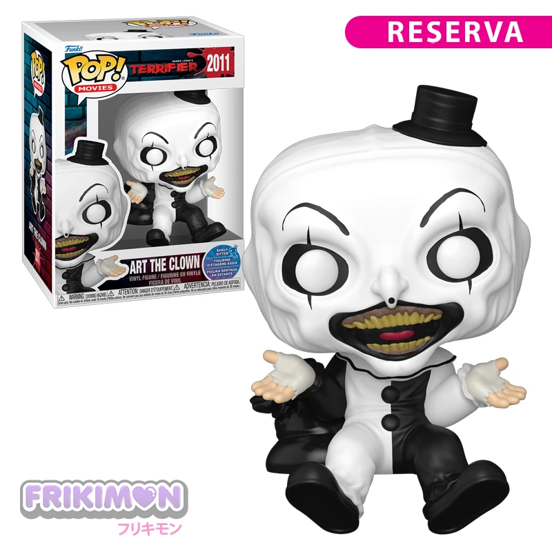 Reserva Funko Pop Shelf Sitter Art The Clown 2011 Terrifier