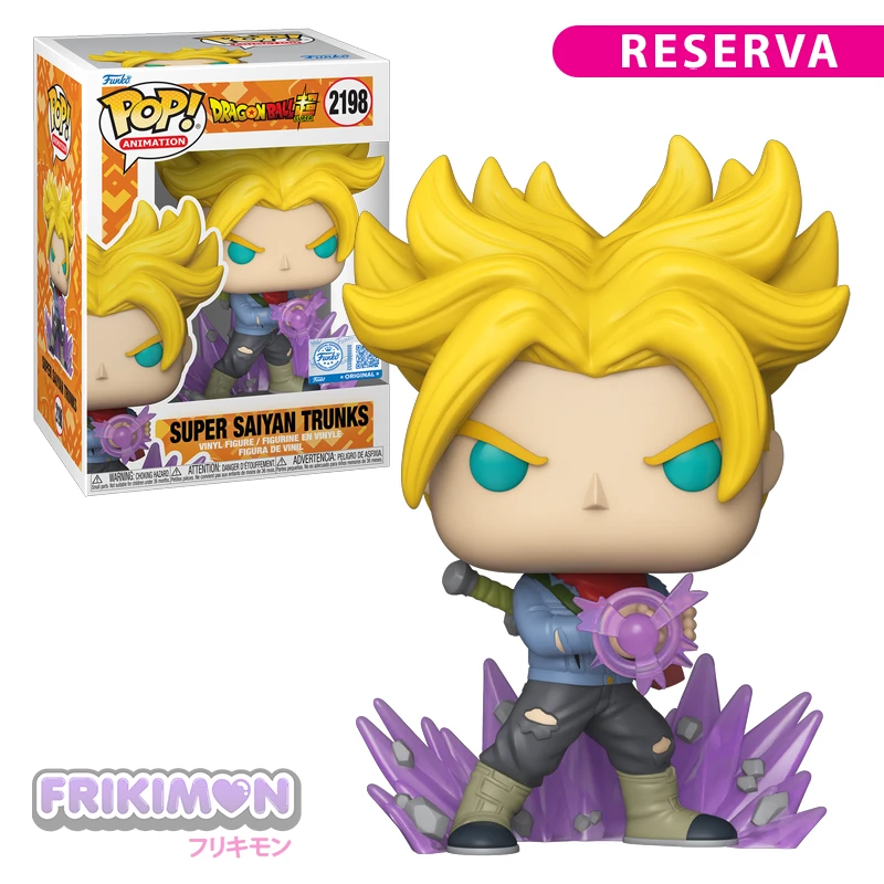 Reserva Funko Pop Super Saiyan Trunks 2198 Dragon Ball EXC