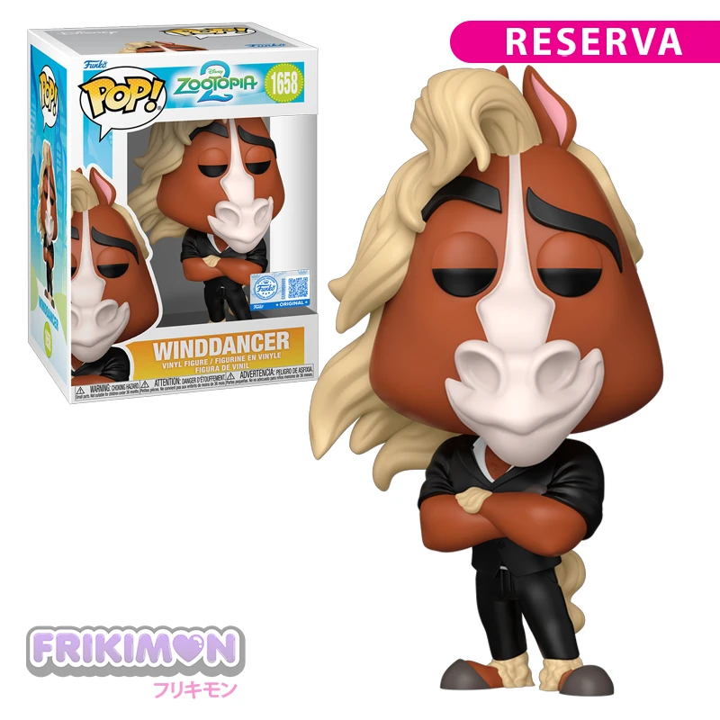 Reserva Funko Pop Winddancer 1658 Zootopia 2 Disney EXC