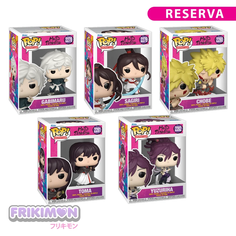 Reserva Pack Funko Pop Hells Paradise Jigokuraku Reserva Pack Funko Pop Hells Paradise Jigokuraku