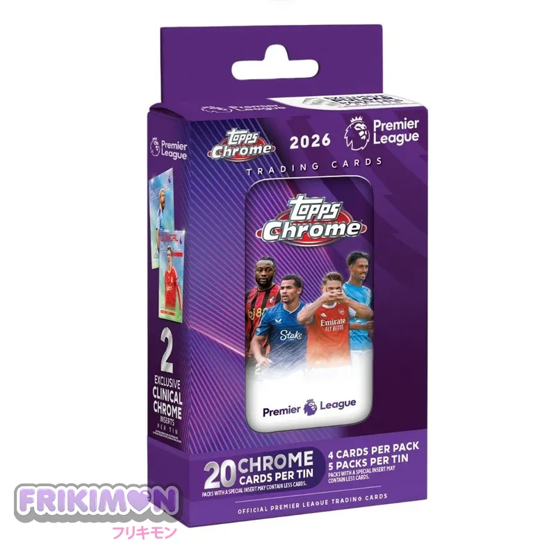 Tin Premier League 2026 Topps Chrome