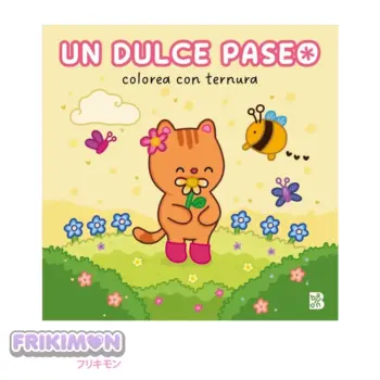 Un dulce paseo libro para colorear