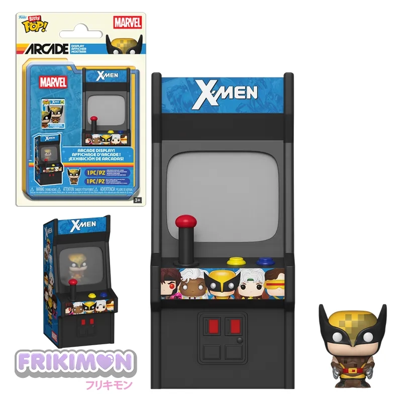 funko bitty pop arcade xmen marvel copia