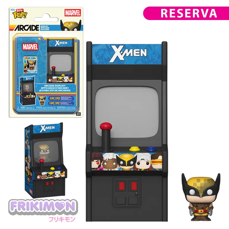 reserva funko bitty pop arcade xmen marvel