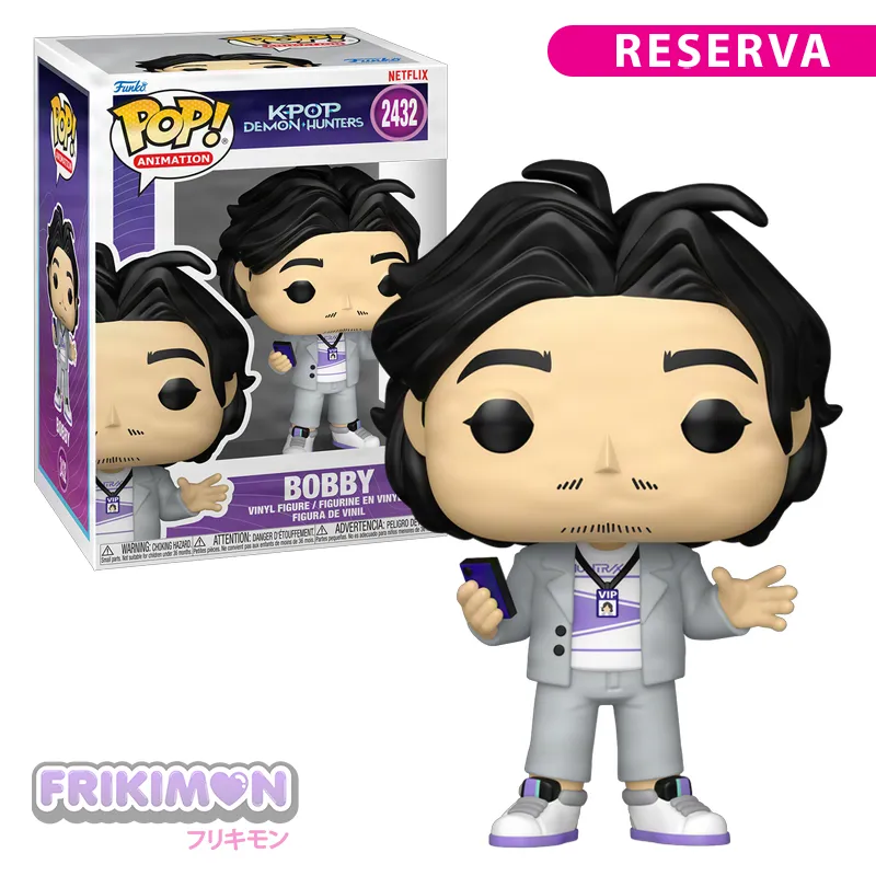 reserva funko pop bobby 2432 kpop demon hunters