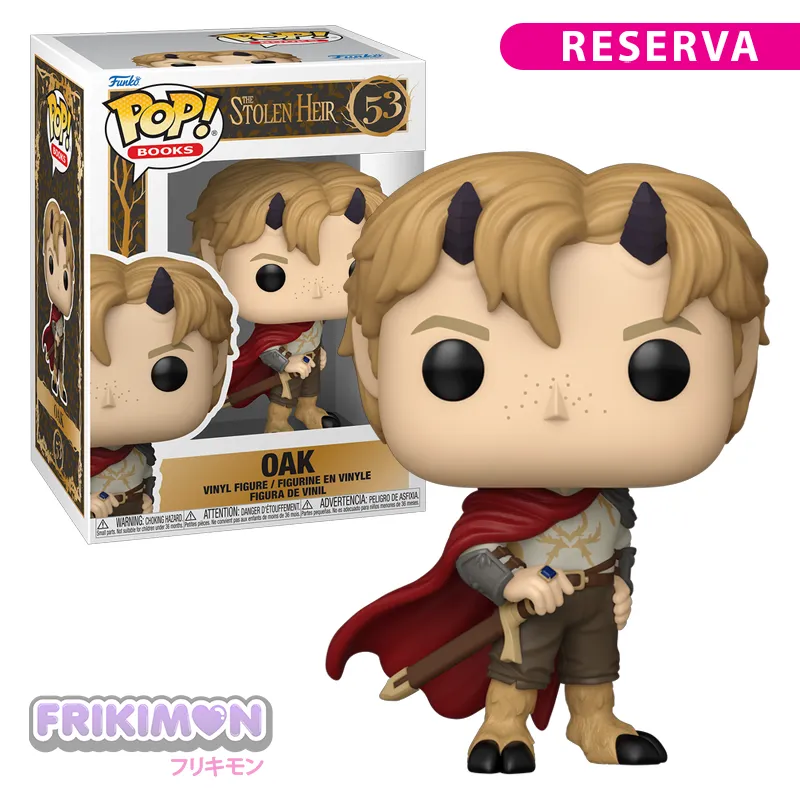 reserva funko pop oak 53 el legado robado los habitantes del aire el principe cruel