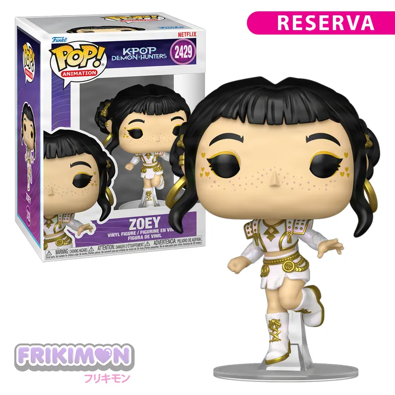 reserva funko pop zoey 2429 kpop demon hunters