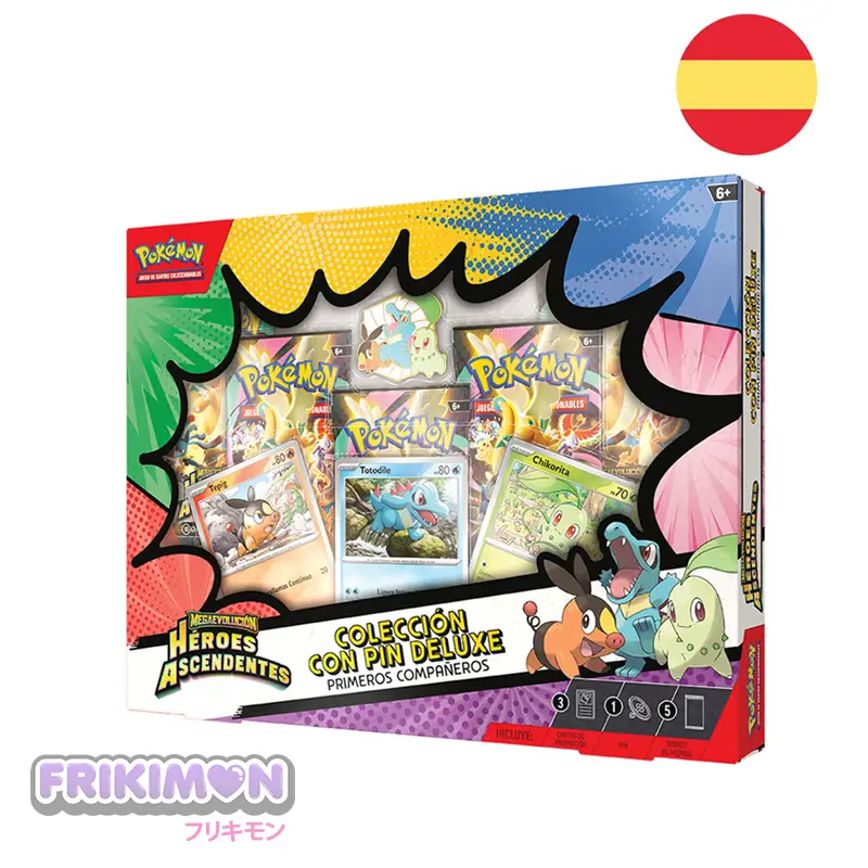 Blister Pin Deluxe Heroes Ascendentes Pokemon TCG español