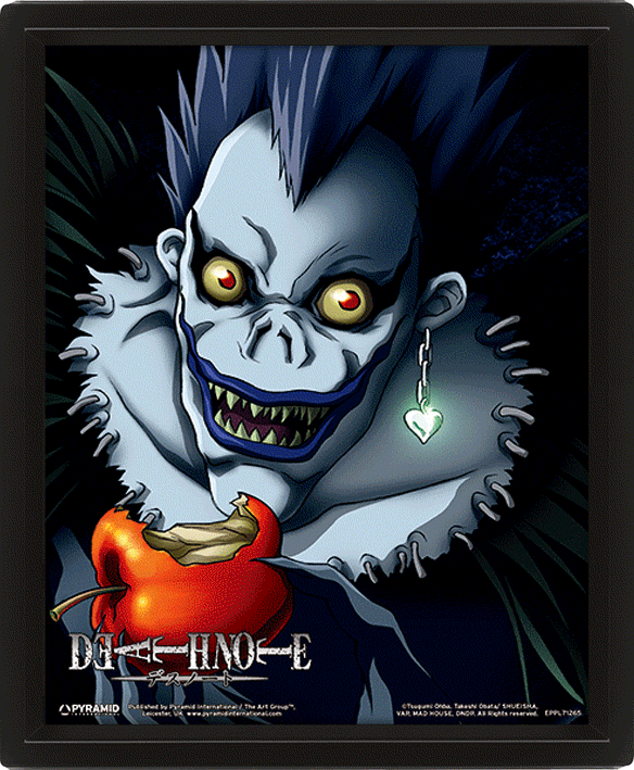 Cuadro 3D Light Ryuk Death Note