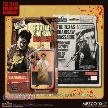 Figura Articulada Leatherface 9,5 CM La Masacre de Texas 1974