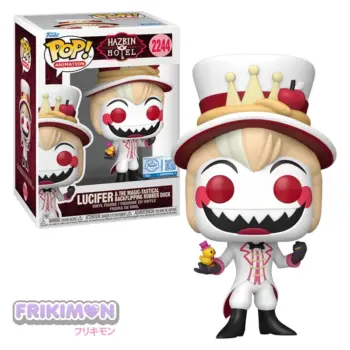 Funko POP Lucifer & The Magic-Tastical Backflipping Rubber Duck 2244 Hazbin Hotel special edition