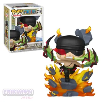 Funko Pop Premium Roronoa Zoro King of Hell 2151 One Piece EXC