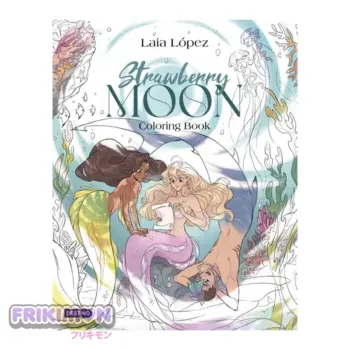 Libro para colorear Strawberry Moon - Laia López