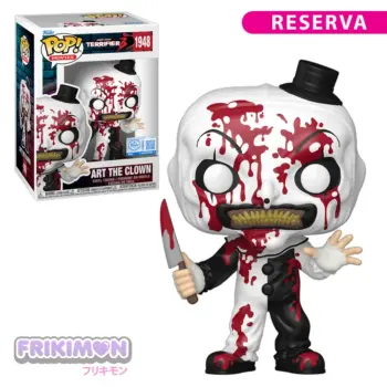 Reserva Funko Pop Art the Clown bloody 1948 Terrifier 3 EXC