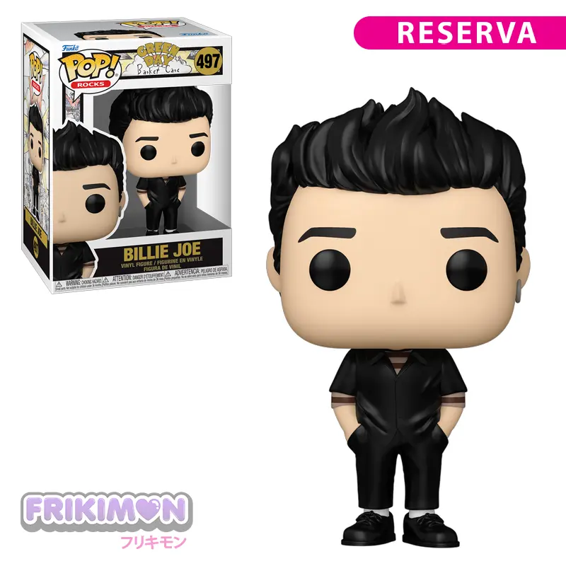 Reserva Funko Pop Billie Joe 497 Green Day Basket Case