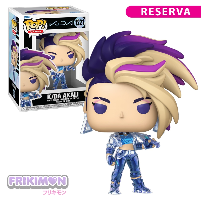 Reserva Funko Pop KDA Akali 1221 KDA
