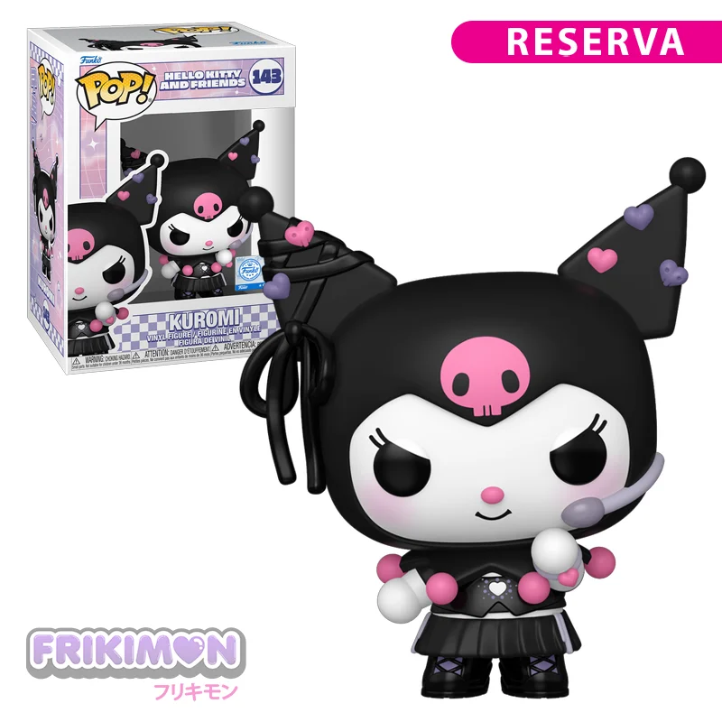 Reserva Funko Pop Kuromi KPop Outfit 143 Hello Kitty and Friends EXC
